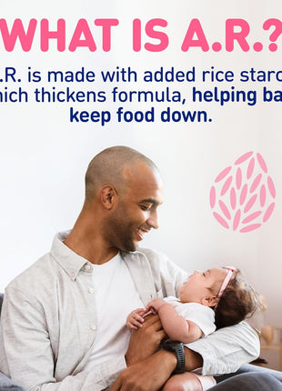 Enfamil A.R. Infant Formula, Clinically Proven to Reduce Reflux & Spit-Up in 1 Week, with Iron, DHA for Brain Development, Probiotics to Support Digestive & Immune Health, Powder Tub, 19.5 Oz