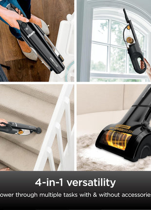 Shark UltraCyclone Pet Pro Plus Cordless Hand Vacuum, Black, CH951 | Powerful Suction, Handheld Vacuum for Car & Home, Pet Power Brush, Crevice Tool, Scrubbing Brush, XL Dust Cup