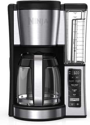 Ninja Fresh Brew Coffee Maker, 12 Cup Glass Carafe, Stainless Steel, CE251