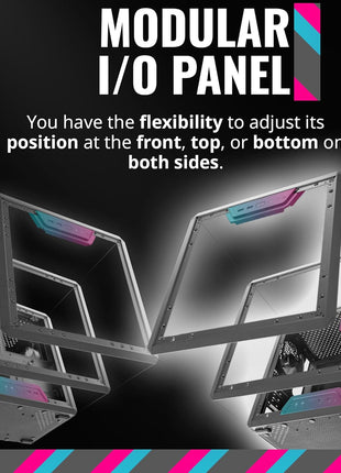 Cooler Master Q300L V1 Micro-ATX PC Case, High Airflow, Transparent Panel | 360mm Graphics Card Support, 240mm AIO Support, Micro-ATX Motherboard, Magnetic Dust Filters, Modular I/O Panel