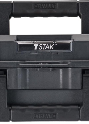 DEWALT TSTAK II Tool Box, Flat Top Tool Storage Case, Organizer Box Holds Up To 66 lbs, Flexible Platforms for Stacking, 13 Inch (DWST17807)