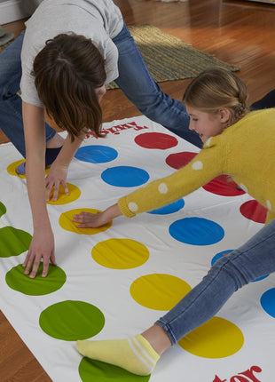 Hasbro Twister Party Classic Board Game for 2 or More Players,Indoor and Outdoor Game for Kids 6 and Up,Packaging May Vary