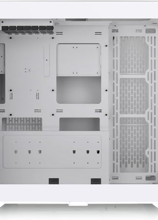 CTE E600 MX Snow Mid Tower E-ATX Case with Centralized Thermal Efficiency Design; Interchangeable Mesh & TG Front Panel; 3Way VGA Mounting Bracket; 400mm PCIe4 Riser Cable Included; CA-1Y3-00M6WN-00