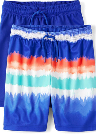 The Children's Place Boys' Performance Basketball Shorts 2 Pack