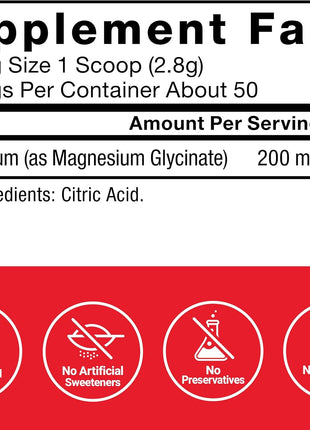 Force Factor Magnesium Glycinate 200mg | Magnesium Supplement for Women & Men to Support Sleep, Muscle Relaxation & Mood, High Absorption, Vegan, 50 Servings