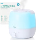 Frida Baby 3-in-1 Cool Mist Humidifier for Large Rooms, Top Fill Humidifier for Bedroom, Allergy Relief, 60 Hour Runtime + Nightlight, Auto Shut-Off, Quiet, Carry Handle, Essential Oil Diffuser