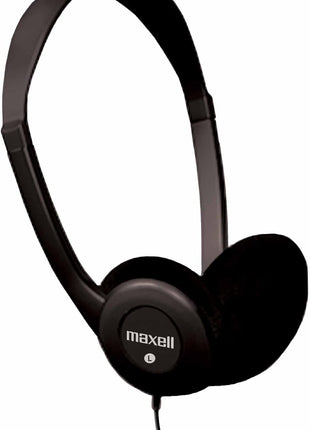 Maxell Lightweight Stereo Headphones,White