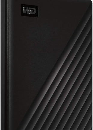 WD 2TB My Passport, Portable External Hard Drive, Black, backup software with defense against ransomware, and password protection, USB 3.1/USB 3.0 compatible - WDBYVG0020BBK-WESN