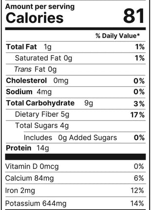 Plant Basics - Hearty Plant Protein - Unflavored Chunks, 1 lb, Non-GMO, Gluten Free, Low Fat, Low Sodium, Vegan, Meat Substitute