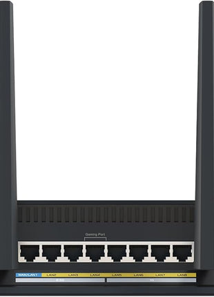 ASUS RT-BE88U Dual-Band WiFi 7 AiMesh Extendable Performance Router, 4K-QAM, MLO, Dual 10G Ports, SFP+, 4X 2.5G Ports, 4X 1G Ports, 34G WAN/LAN Capacity, Network Security, Built-in VPN