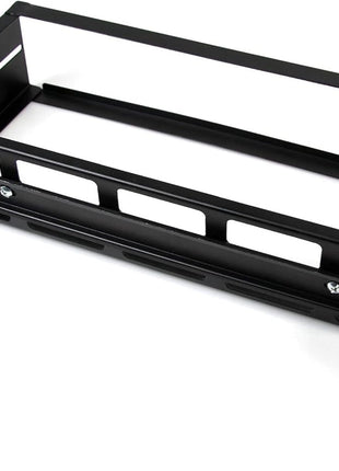 StarTech.com 2U DIN Rail Kit for Standard 19 inch Rack - Adjustable Depth Rackmount DIN Rail with Top Hat, Mini, G Rails, 27lbs/12.5kg Weight Capacity (ADJDINKIT)