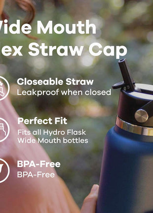 Hydro Flask Wide Mouth Lids- Accessory for Wide Mouth Water Bottle