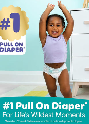Pampers Diapers - Cruisers 360 - Size 5, 128 Count, Babyproof up to 100% Leakproof Pull-On Diaper