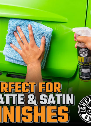 Chemical Guys Meticulous Matte Finish Detailer and Spray Sealant – Quick Detailer Spray for Satin and Matte Surfaces – Safe for Vinyl Wraps on Cars, Trucks & SUVs, 16 oz