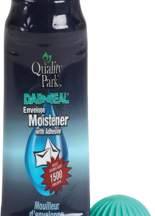 Quality Park Dab-N-Seal Envelope Moistener with Adhesive, 50ML Bottle, 4 Pack (46071)