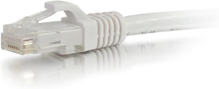 C2G/Cables to Go 19479 Cat5e Snagless Unshielded (UTP) Network Patch Cable, White (3 Feet/0.91 Meters)