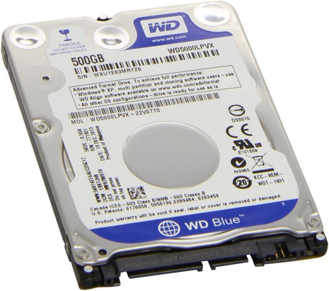 Western Digital 500GB 2.5 inch Playstation 3/Playstation 4 Hard Drive (PS3 Fat, PS3 Slim, PS3 Super Slim, PS4)