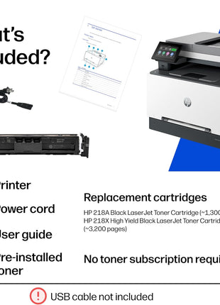 HP Color LaserJet Pro MFP 3301sdw Wireless All-in-One Color Laser Printer, Office Printer, Scanner, Copier, ADF, Duplex, Best-for-Office (499Q3F)