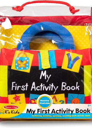 Melissa and Doug MD30267 K's Kids My First Activity Cloth Activity Book