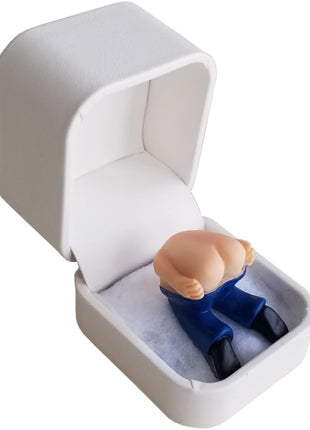 The Moon Ring®©  inchIt Farts When You Open it! Prank Gag Gift (Ring Box with Farting Butt, no Ring) AS SEEN ON THE Bachelorette, Hand Made in the USA.