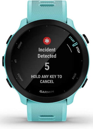 Garmin Forerunner 55, GPS Running Watch with Daily Suggested Workouts, Up to 2 Weeks of Battery Life, Aqua