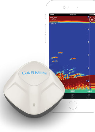 Garmin Striker Cast, Castable Sonar, Pair with Mobile Device and Cast from Anywhere, Reel in to Locate and Display Fish on Smartphone or Tablet (010-02246-00)