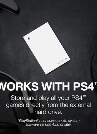 Seagate Game Drive for PlayStation庐 Consoles 5 TB External Hard Drive - USB 3.2 Gen 1, Officially-License (STLV5000100)