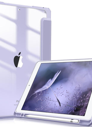 Fintie Hybrid Slim Clear Case for iPad 9th / 8th / 7th Generation 10.2 Inch