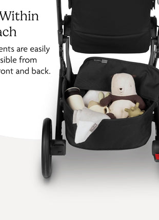 UPPAbaby Basket Cover for Cruz V2 and Cruz V3 Strollers - Water-Resistant | Protects and conceals your stored belongings, Water-Resistant, Easy Attachment