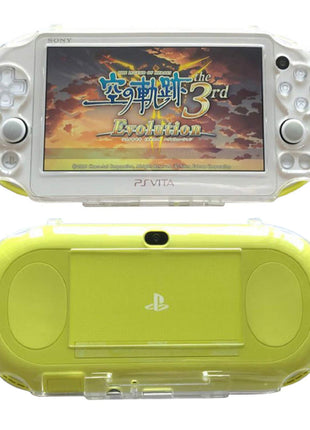 RDFJ Full Cover Skin Crystal Clear Hard Case for PSVita2000 Series