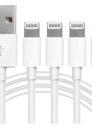 4Pack [Apple MFi Certified] Charger Lightning to USB Charging Cable 6FT Cord Compatible iPhone 14/13/12/11 Pro/11/XS MAX/XR/8/7/6s Plus,iPad Pro/Air/Mini,iPod Touch