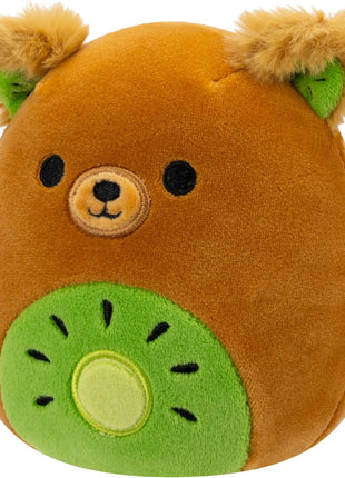 Squishmallows Original 5-Inch Mitchard Kiwi Bear - Official Jazwares Plush