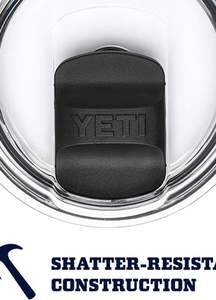 YETI Rambler 20 oz Tumbler, Stainless Steel, Vacuum Insulated with MagSlider Lid, Black