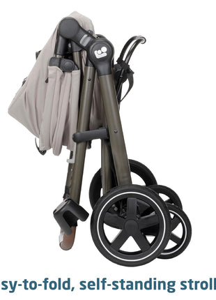 Maxi-Cosi Zelia 2 Luxe 5-in-1 Modular Travel System, New Hope Tan