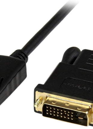 StarTech.com 3 foot DisplayPort to DVI Active Adapter Converter Cable - 3 ft (0.9m) Active DP to DVI M/M Cable for PC - 1920x1200 - Black