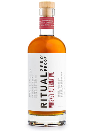 RITUAL ZERO PROOF Whiskey Alternative | Award-Winning Non-Alcoholic Spirit | 25.4 Fl Oz (750ml) | Only 5 Calories | Sustainably Made in USA | Make Delicious Alcohol Free Cocktails