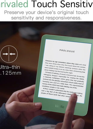 MoKo 2 Pack Antiglare Screen Protector for 6 inch All-New Kindle 11th Generation 2024/2022, Kindle 10th Generation 2019, Full Coverage Premium PET Protective Film Matte Screen Protector