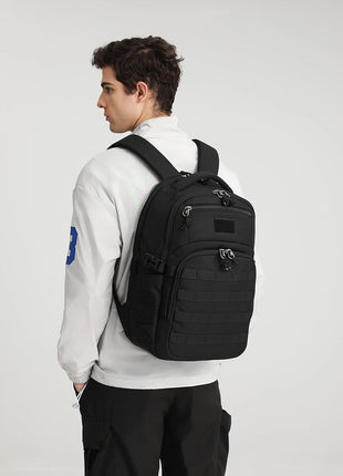 Wotony Military tactical backpack, backpack for men black small tactical assault bag