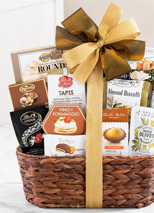 Wine Country Gift Baskets The Bon Appetit Gourmet Gift Basket Gift for Families College Students Appreciation Thank You Congratulations Get Well Soon Care Package