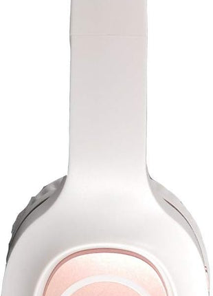 Morpheus 360 Tremors Bluetooth Headphones | Built-in Microphone | Wireless Headset | Gaming Headphones | on Ear Earphones | Wireless/Wired | Rose Gold | HP4500R