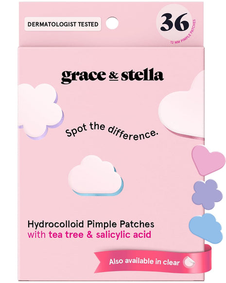 grace & stella Award Winning Pore Strip - Pimple Patches for Face