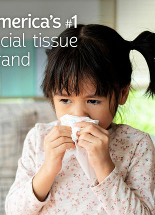 Kleenex Trusted Care Facial Tissues, 3 Flat Boxes, 160 Tissues per Box