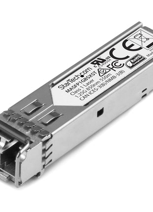 StarTech.com Cisco Meraki MA-SFP-1GB-SX Compatible SFP Module - 1000BASE-SX - 1GbE MMF Optic Transceiver - LC 550m - 850nm - DDM Cisco Meraki MS225, MX400 (MASFP1GBSXST)