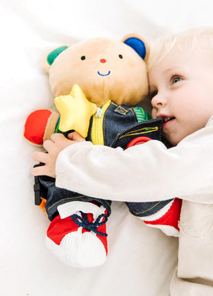 Melissa & Doug K's Kids - Teddy Wear Stuffed Bear Educational Toy