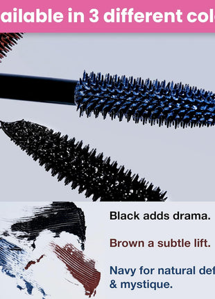 Prime Prometics PrimeLash Mascara for Older Woman (Black) | Volumizing, Incredible Length in 2 Coats, Long-Stay, Zero Clumps, Hypoallergenic