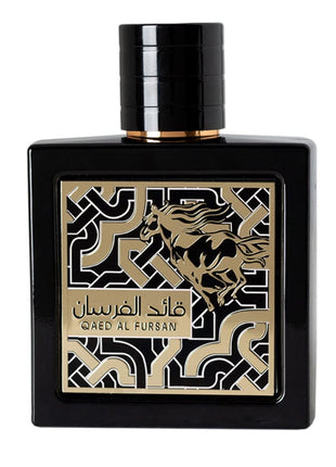 Lattafa Qaed Al Fursan - Oriental, Fruity, Fresh, Amber Wood - Eau de Parfum Long-Lasting Fragrance for Unisex, 3.40 Ounce / 100 ml