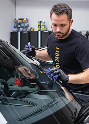 Gyeon View EVO Windshield Ceramic Glass Coating Hydrophobic Rain Repellent Auto Screen Sealant Improves Visibility Safety Self Cleaning Glass Protection with Long Lasting Durability