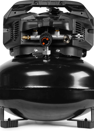 WEN Air Compressor, 6-Gallon, Oil-Free, Pancake Style (AP6092)