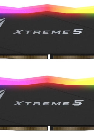 Patriot Viper Xtreme 5 RGB DDR5 RAM 48GB (2X24GB) 8000MT/s CL38 1.45v UDIMM Desktop Gaming Memory Kit Compatible with Intel XMP - PVXR548G80C38K