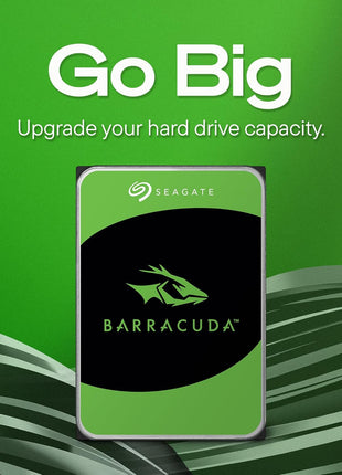 Seagate BarraCuda 2TB Internal Hard Drive HDD – 3.5 Inch SATA 6Gb/s 7200 RPM 256MB Cache – Frustration Free Packaging (ST2000DM008/ST2000DMZ08)